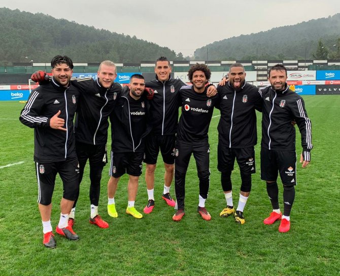 Beşiktaş Derbi Hazırlıklarını Sürdürdü