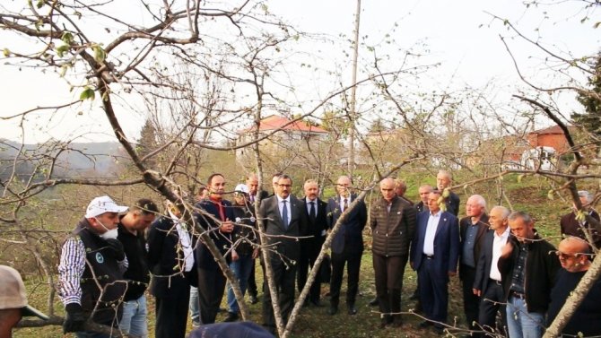 Giresun’da “Örnek Bahçe” Projesi Eğitimi Verildi