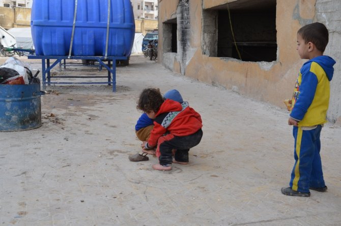 Stadyumda Yaşıyorlar