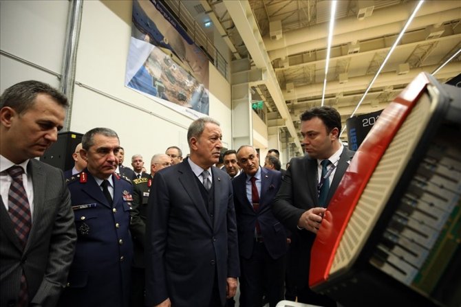 Bakan Akar, Aselsan’ı Ziyaret Etti