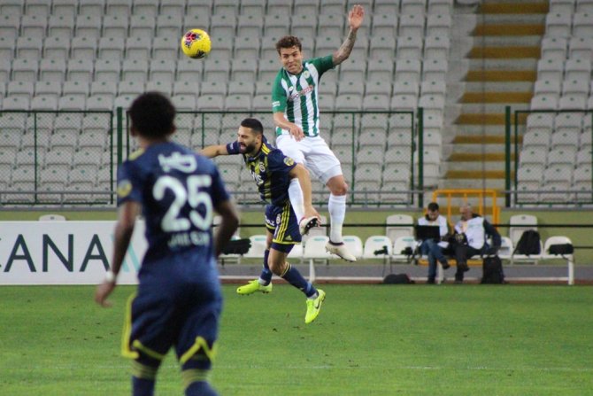 Konyaspor Fenerbahçe’ye Geçit Vermedi