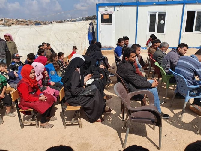 Suriye Mülteci Kamplarında Koronaya Karşı Tedbirler