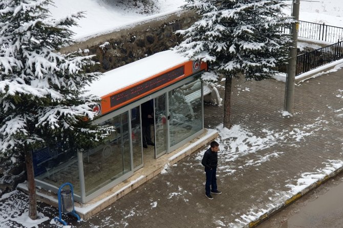 Gümüşhane’de Kar Yağışı