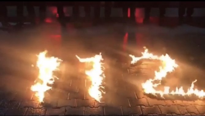 Giresun İtfaiyesinden Sağlık Çalışanlarına Destek