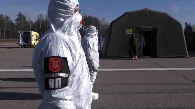 Rus Ordusu Korona Virüse Karşı Harekete Geçti