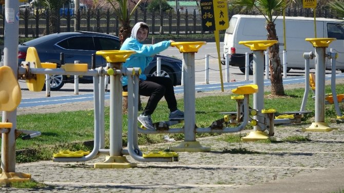 Trabzonlular Korona Virüs Önlemlerini Dikkate Aldı, Sokağa Çıkmadı