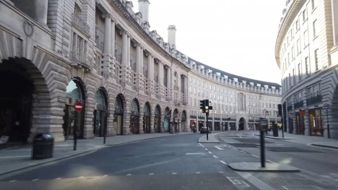 Londra Hayalet Şehre Döndü