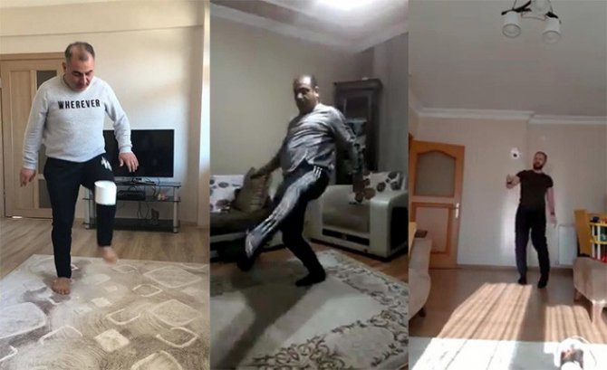 Evde Kalan Gümüşhanelilerden İlginç Etkinlikler