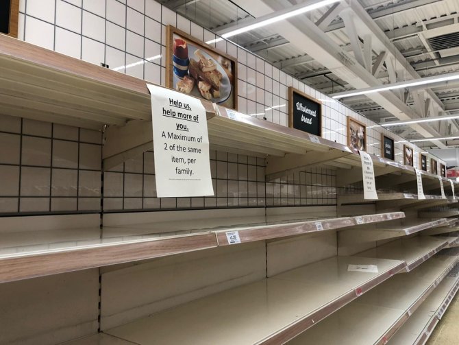 İngiltere’de Halk Erzak Sıkıntısı Yaşıyor