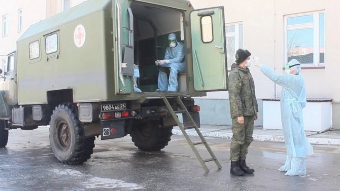 Rus Ordusundan ’Korona Virüsü’ Tatbikatları