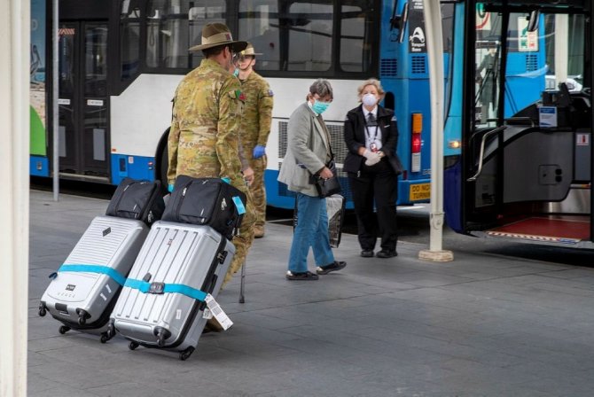 Avustralya Ordusu Korona Virüsle Mücadele İçin Seferber Oldu