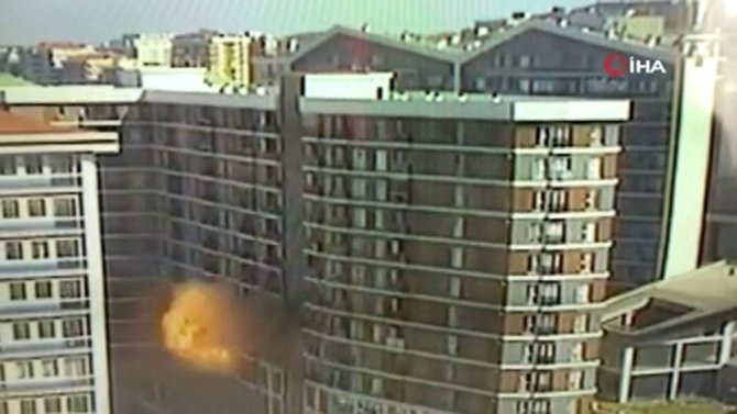 Esenyurt’ta Bir Binada Patlama: 7 Yaralı, Patlama Anı Kamerada