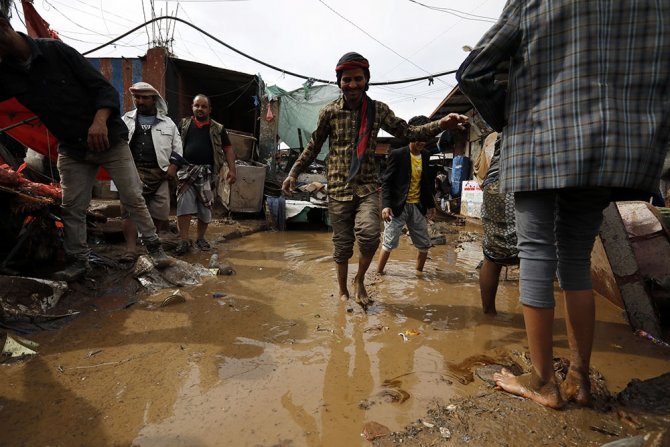 Yemen’de Şiddetli Yağış Sele Neden Oldu: 2 Ölü