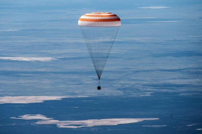 Uluslararası Uzay İstasyonu’ndan 2 Astronot Ve 1 Kozmonot Dünyaya Geri Döndü