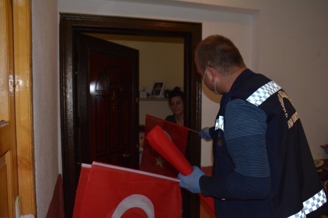 Görele Belediyesi’nden Bayrak Seferberliği