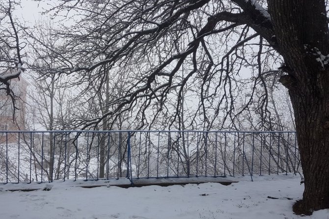 Gümüşhane’nin Yüksek Kesimlerinde Kar Yağışı Başladı