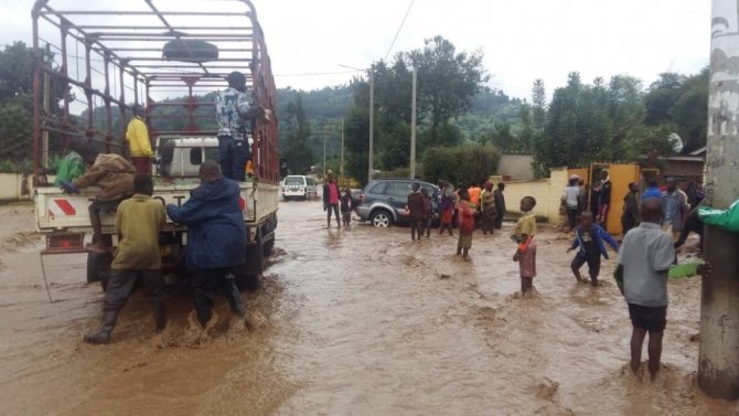 Ruanda’da Sel: 65 Ölü