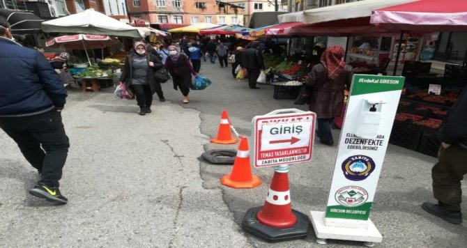 Giresun’da Korona Virüs Denetimleri Devam Ediyor