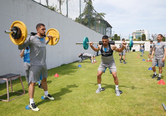 Trabzonspor, Çalışmalarını Sürdürdü