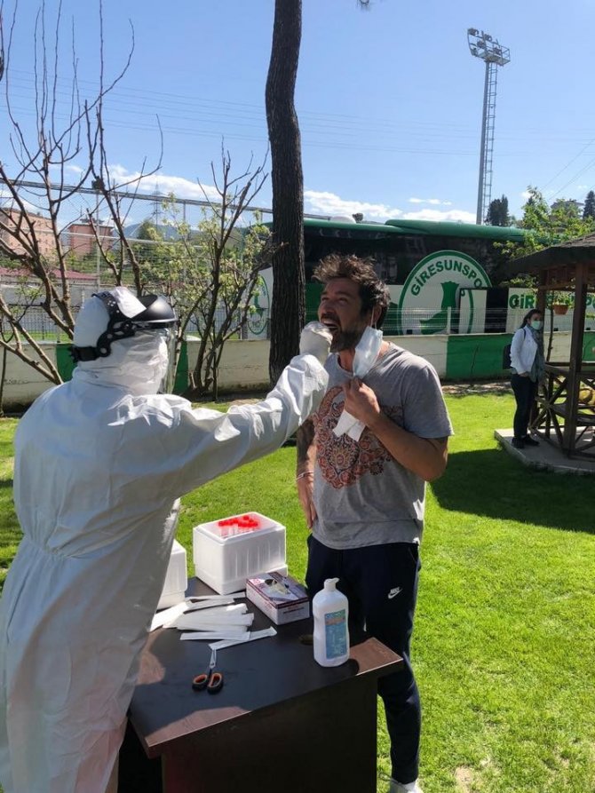 Giresunspor’da 2. Testte Pozitif Koronavirüs Vakasına Rastlanmadı