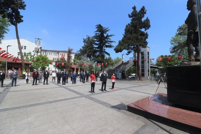 Akçaabat’ta 19 Mayıs Kutlaması