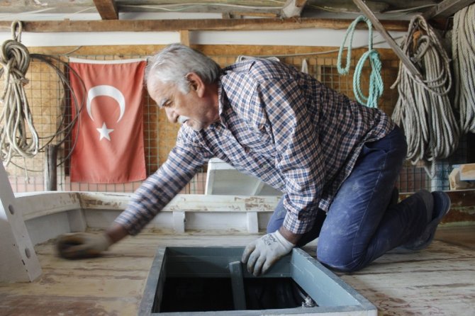 Giresunlu Balıkçılar Gelecek Av Sezonunun Hazırlıklarına Başladı