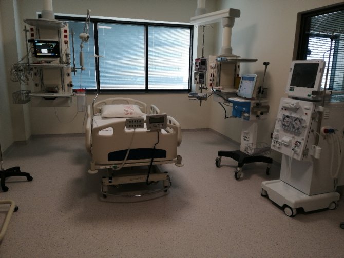 Başakşehir Çam Ve Sakura Şehir Hastanesi’nin Son Teknolojiyle Donatılan Odaları Görüntülendi