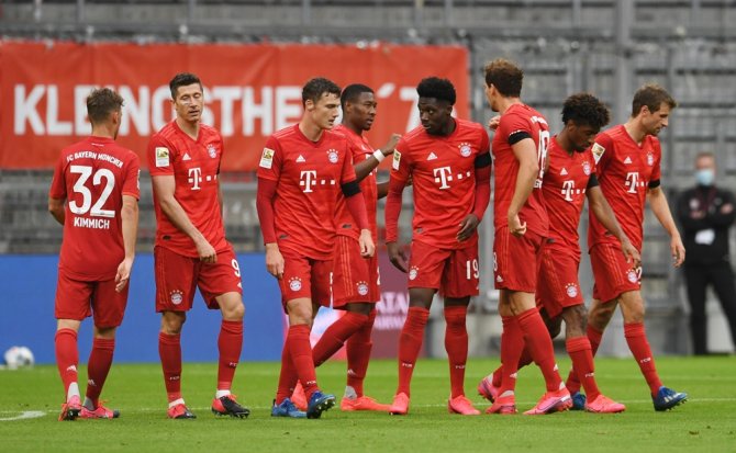 Bundesliga: Bayern Münih: 5 - E.frankfurt: 2