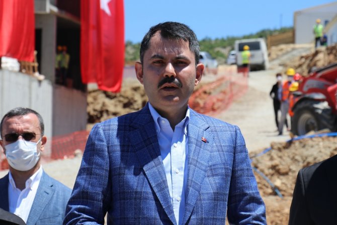 Bakan Kurum, Malatya’da Deprem Konutlarını İnceledi