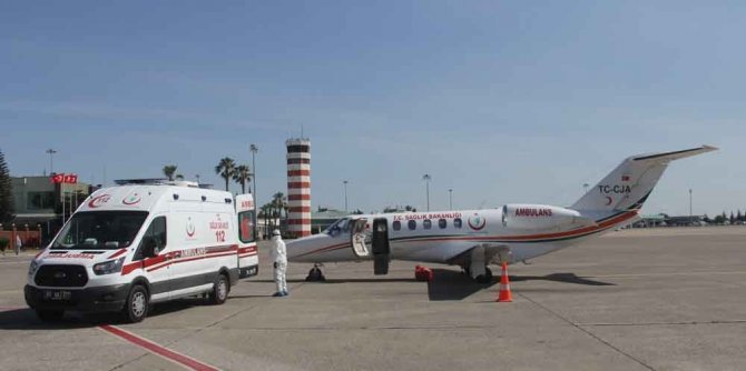 Rusya’daki Türk Hasta, Ambulans Uçakla Türkiye’ye Getirildi