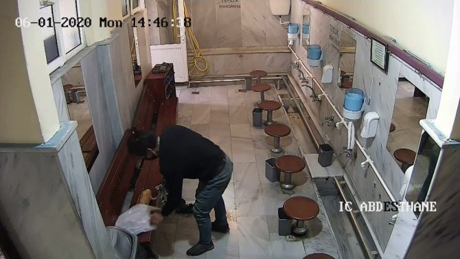 Beykoz’da Pes Dedirten Hırsızlık: Caminin Musluklarını Saniyeler İçinde Çaldı