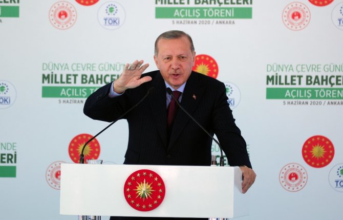 Cumhurbaşkanı Erdoğan, Millet Bahçelerini Açtı