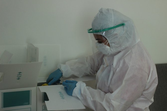 Asker Adaylarına Korona Virüs Testleri Yapıldı