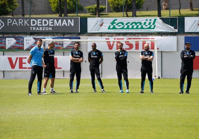 Trabzonspor Göztepe Maçı Hazırlıklarını Sürdürdü