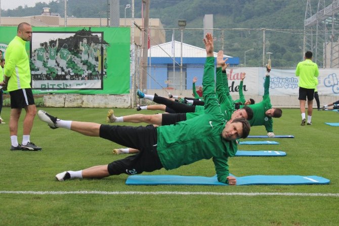 Giresunspor, Adanaspor Maçı Hazırlıklarını Sürdürüyor