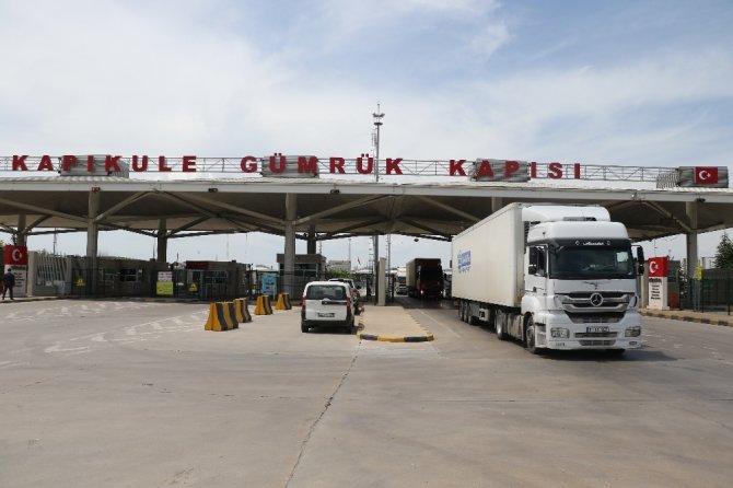 Kapıkule Sınır Kapısı’nda İhracat Yoğunluğu