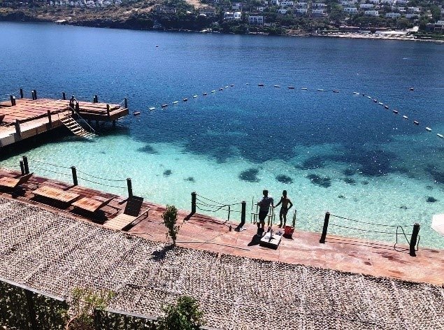Bodrum’da Tüyler Ürperten Manzara