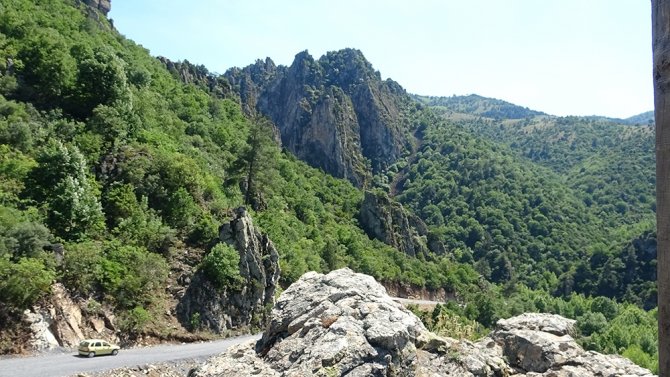 Kavurucu Sıcakların Vazgeçilmez Adresi Sadağı Kanyonu