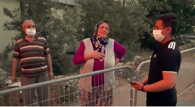 Babaanne İle Askerden Dönen Torun Karantina Sonrası Kavuştu