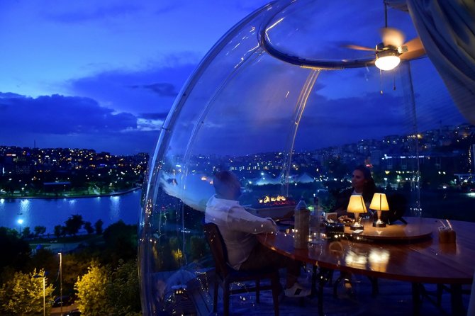 İstanbul’da Virüs Güvenlikli Restoran