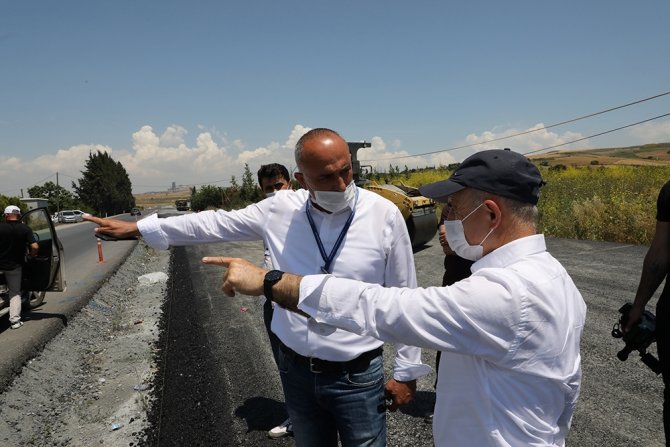 Büyükçekmece - Çakmaklı Yolu Tamamlanıyor