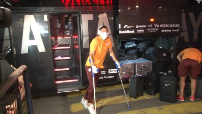 Galatasaray İstanbul’a Gitti