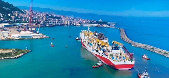 Fatih Sondaj Gemisi 25 Haziran’da Trabzon’dan Ayrılacak