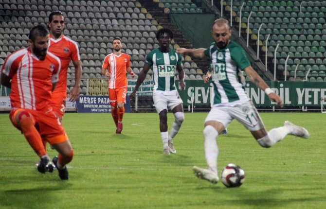 Tff 1. Lig: Giresunspor: 0 - Adanaspor: 0 (İlk Yarı Sonucu)
