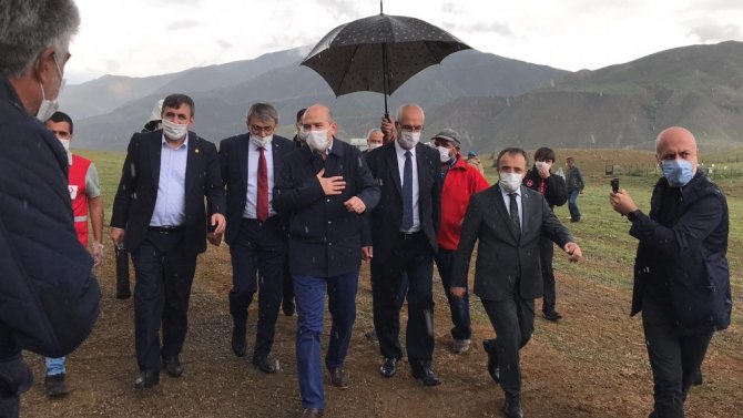 Bakan Soylu Bingöl’de