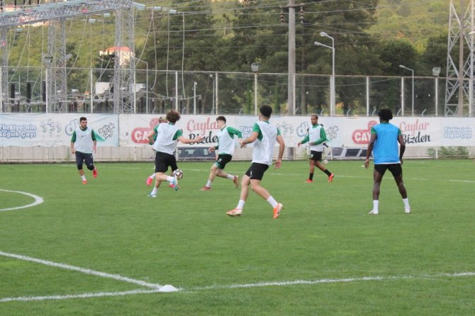 Giresunspor, Adana Demirspor Maçı Hazırlıklarını Sürdürüyor