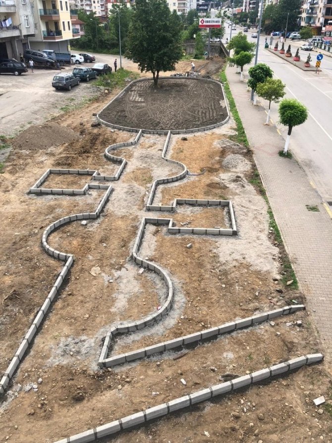 Görele Belediyesi’nden Park Ve Bahçe Çalışması