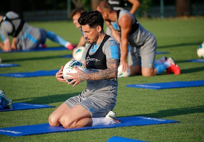 Trabzonspor Mke Ankaragücü Maçı Hazırlıklarını Sürdürdü