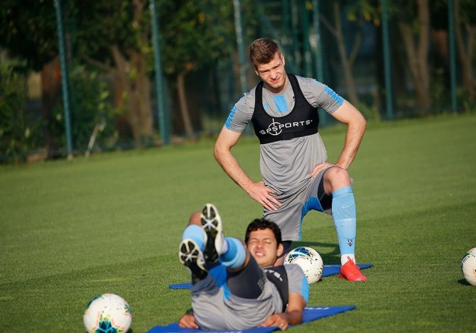 Trabzonspor Mke Ankaragücü Maçı Hazırlıklarını Sürdürdü