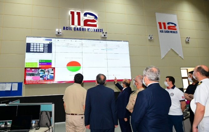 Trabzon 112 Acil Çağrı Merkezi Hizmete Girdi